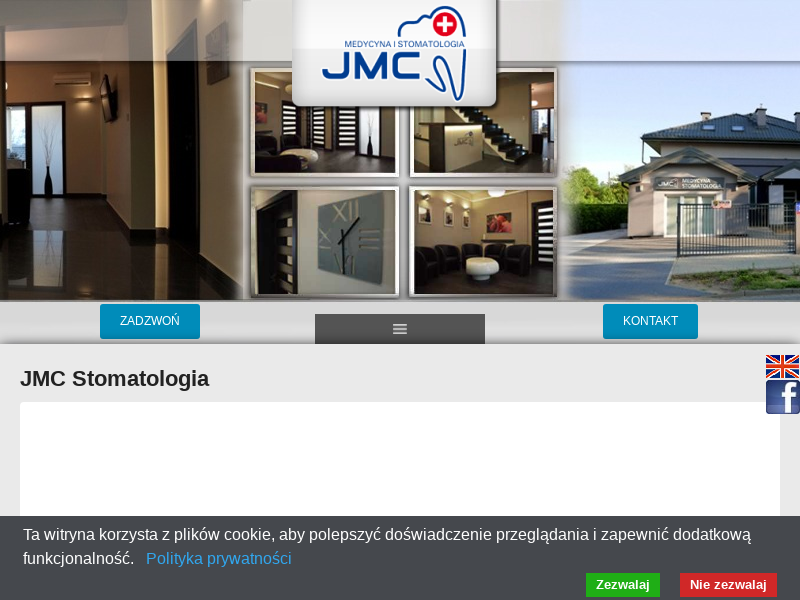 JMC MEDYCYNA I STOMATOLOGIA - J. CYNKIER, M. STASZEWSKA - CYNKIER - SPÓŁKA PARTNERSKA